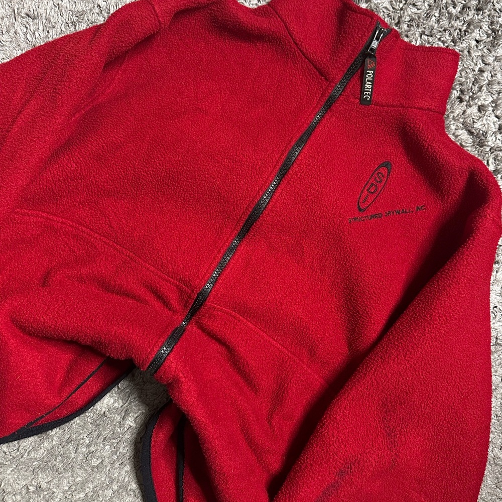 Vintage Cabelas Fleece Zip Sweater